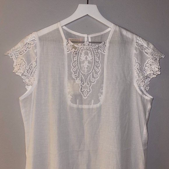 New Bell by Alicia Bell White Embroidered Dress - Picture 11 of 16